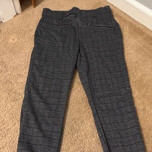 Simply Vera Vera Wang Gray Plaid Pants